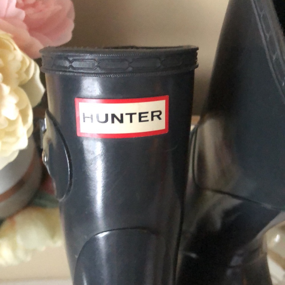 HUNTER Original Short' Gloss Rain Boots - Picture 6 of 8